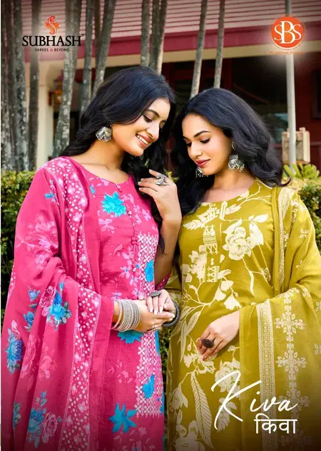Kiva By Sbs Cotton Daily Wear Kurtis With Bottom Dupatta Wholesalers In Surat
